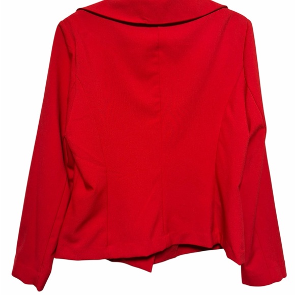 Emily Red Skirt Suit | 2-Piece Jacket & Skirt | Size 14 | NWT - Picture 5 of 10